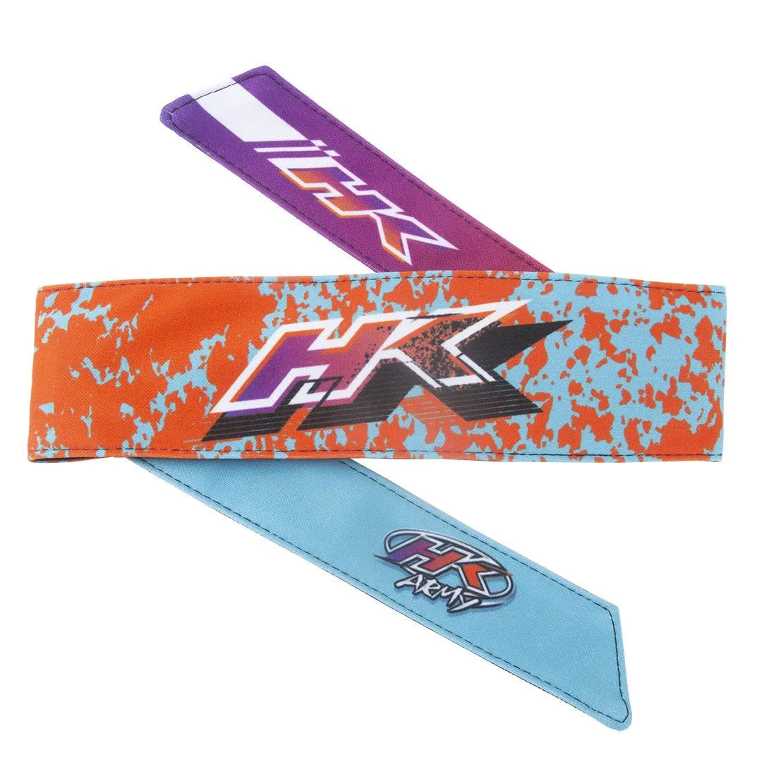 HK Army Headband Retro Liquid Orange / Teal