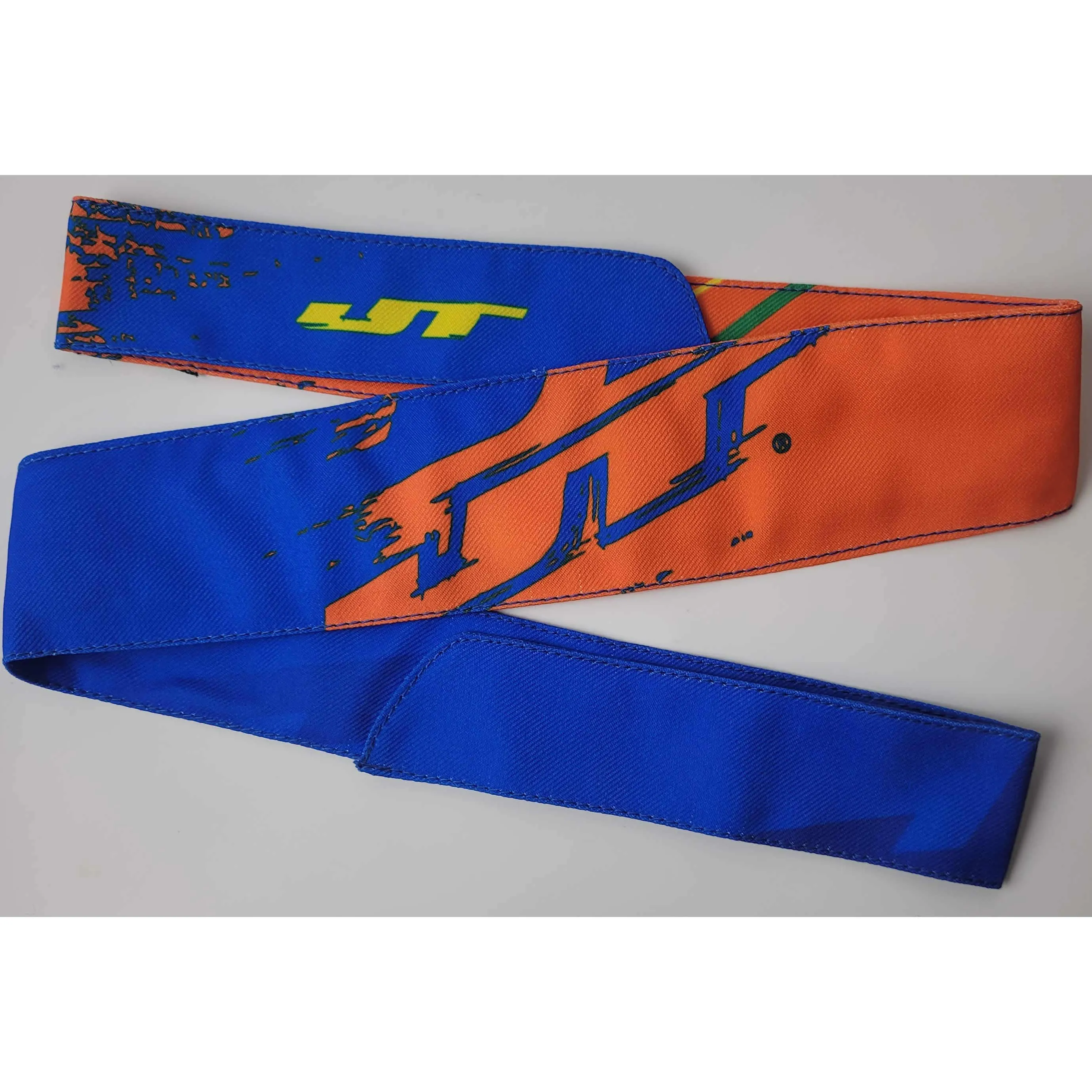 JT Headband - Spring Collection - Blue / Orange