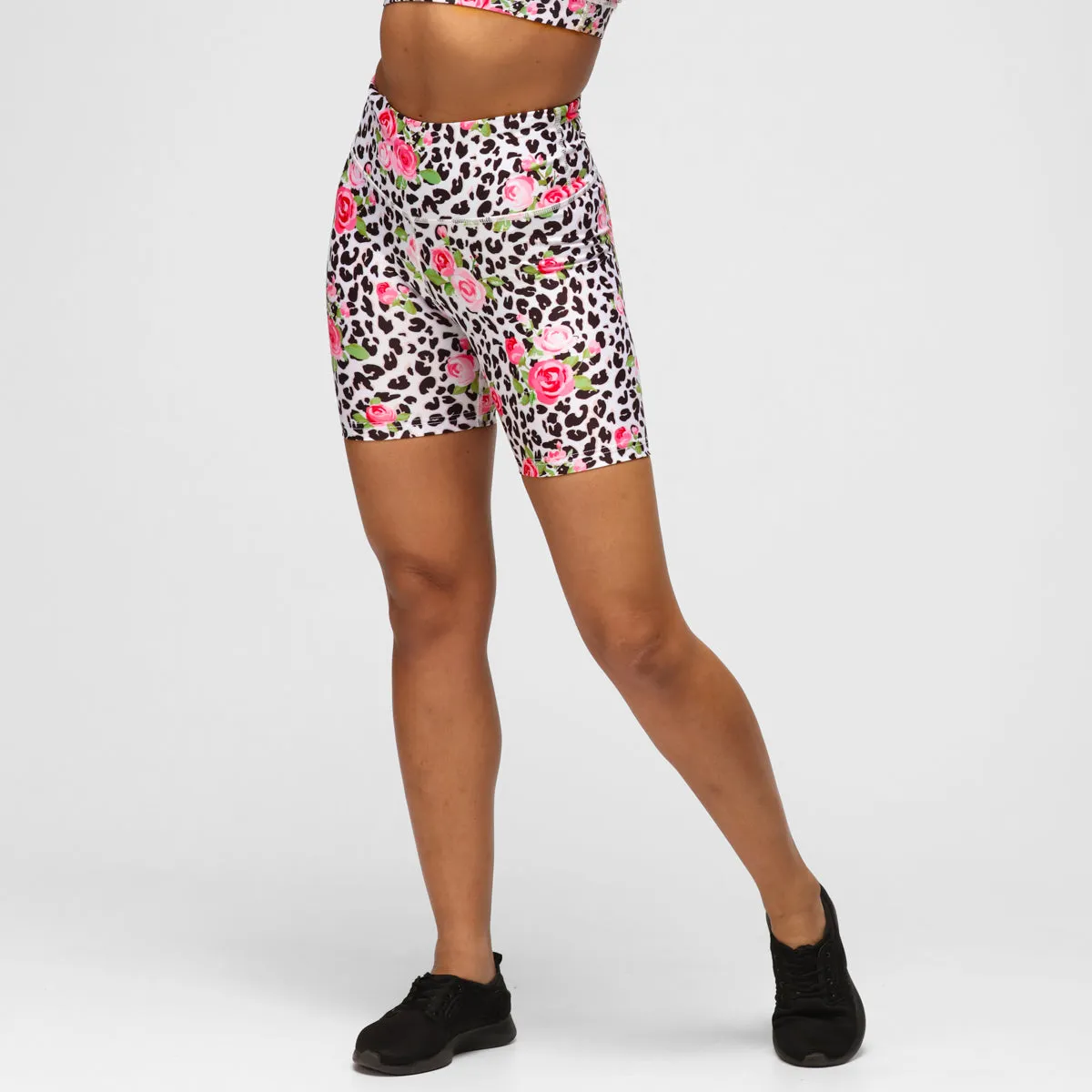 Jungle Rose Running Shorts