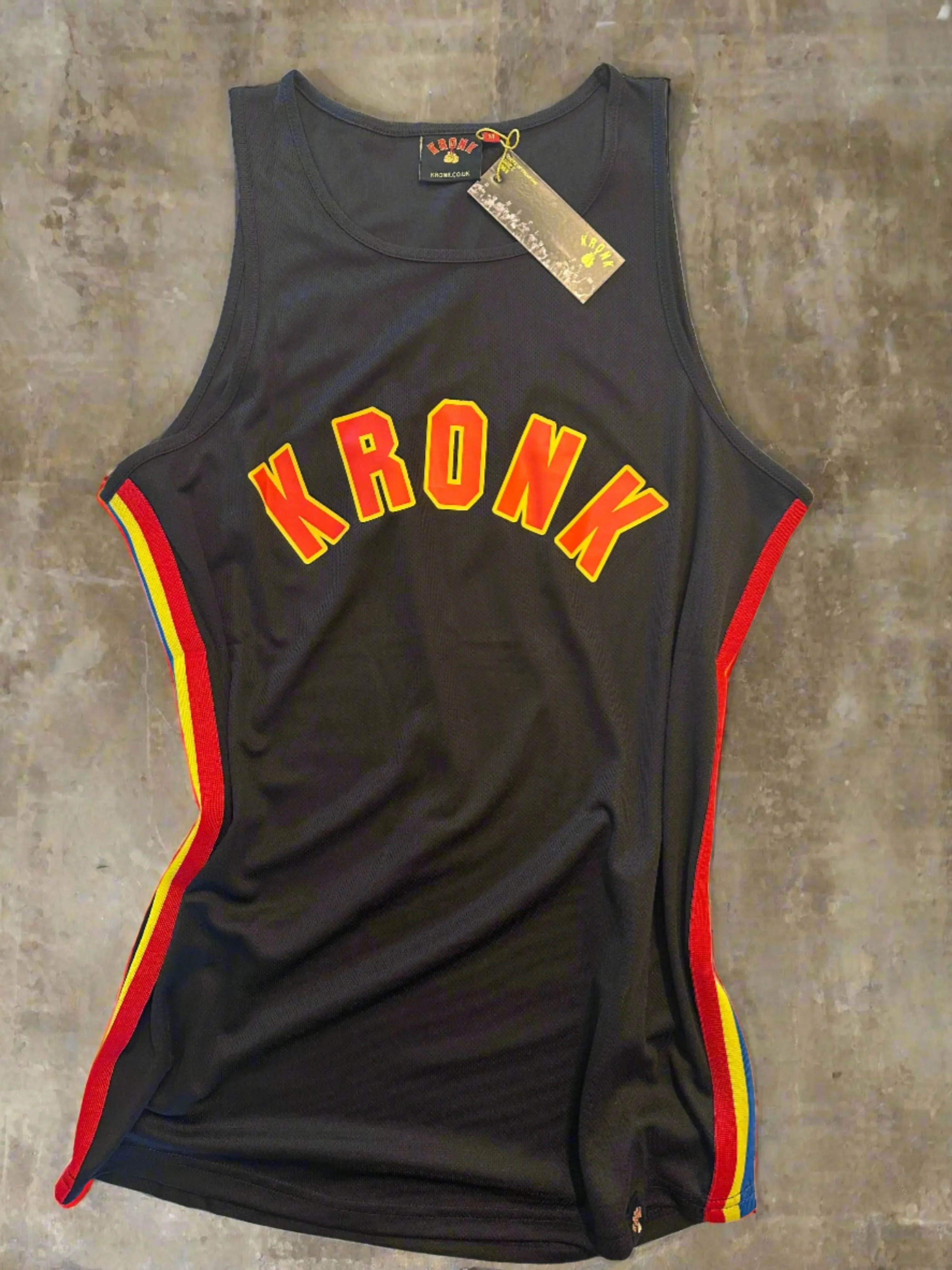 KRONK WAR Gym Vest Black