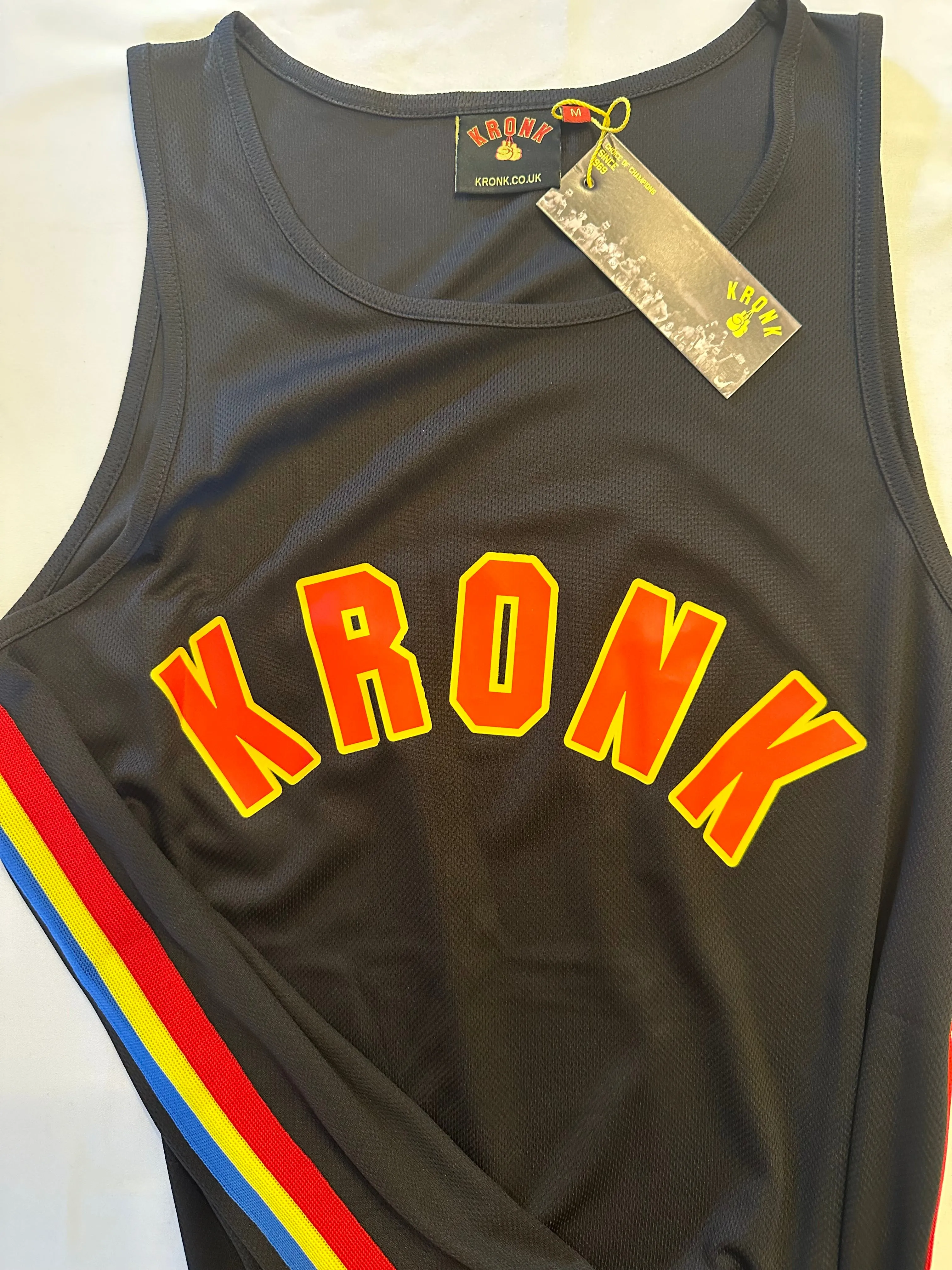 KRONK WAR Gym Vest Black