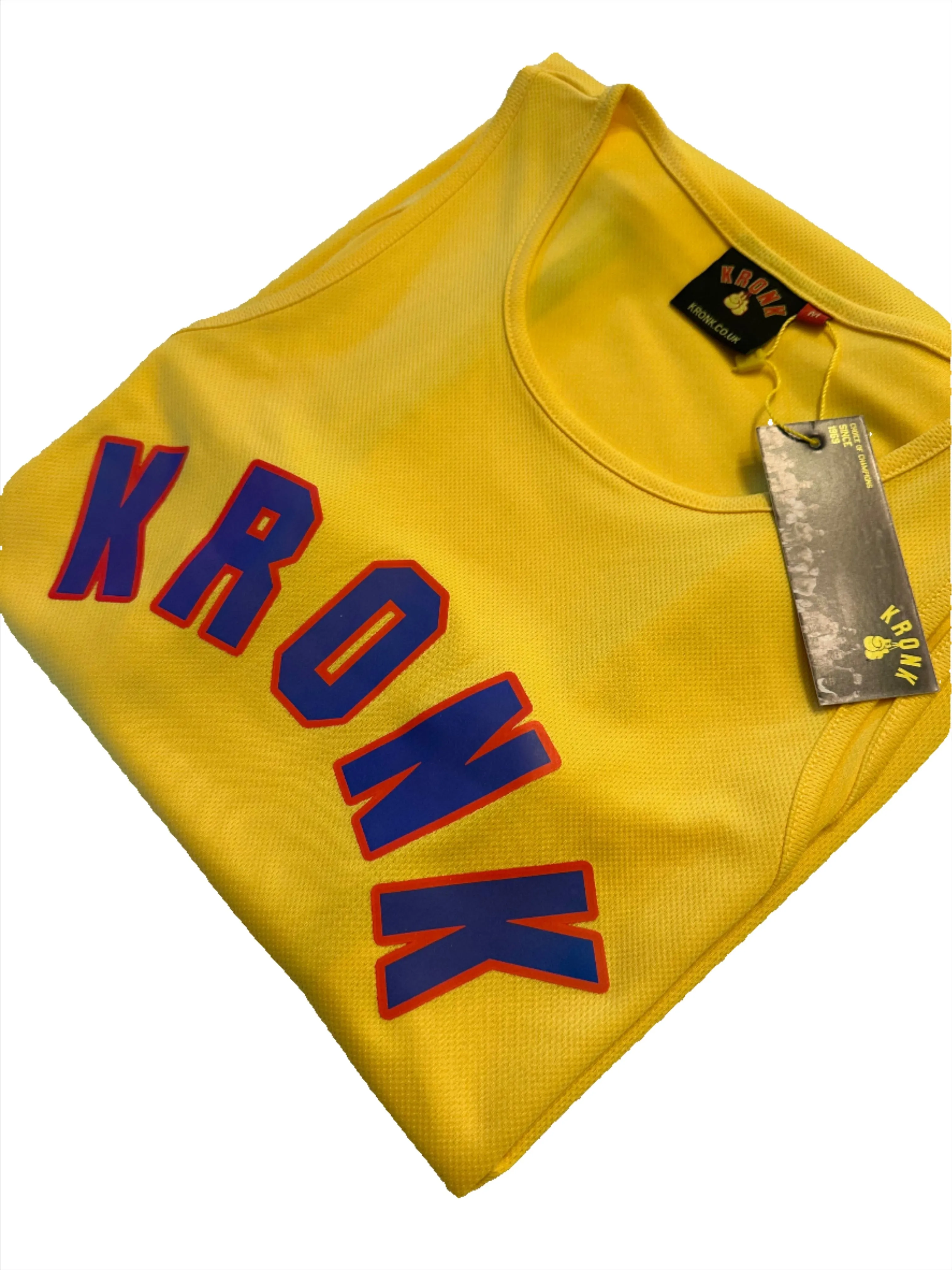 KRONK WAR Gym Vest Yellow