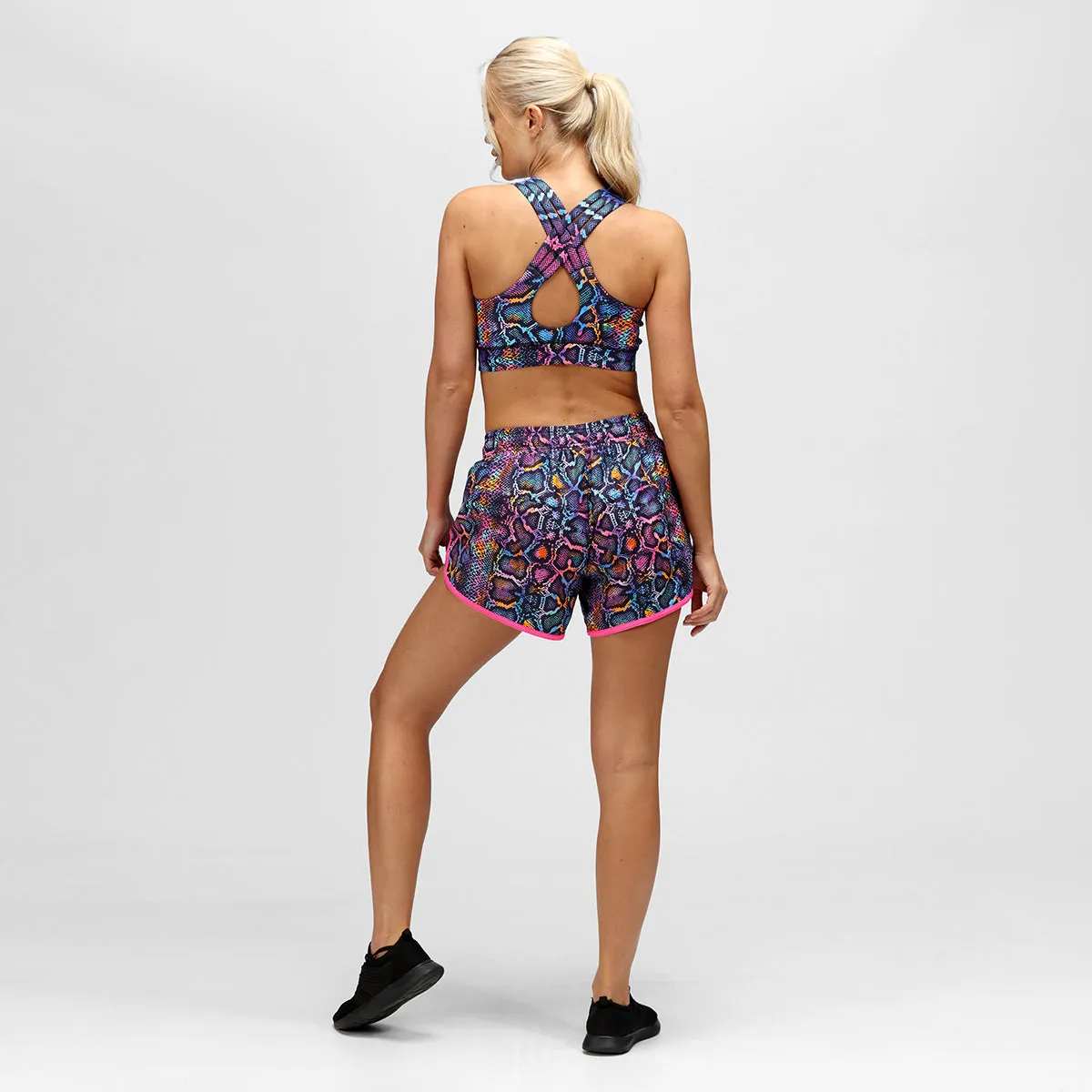 Marbella Snake Loose Fit Workout Shorts