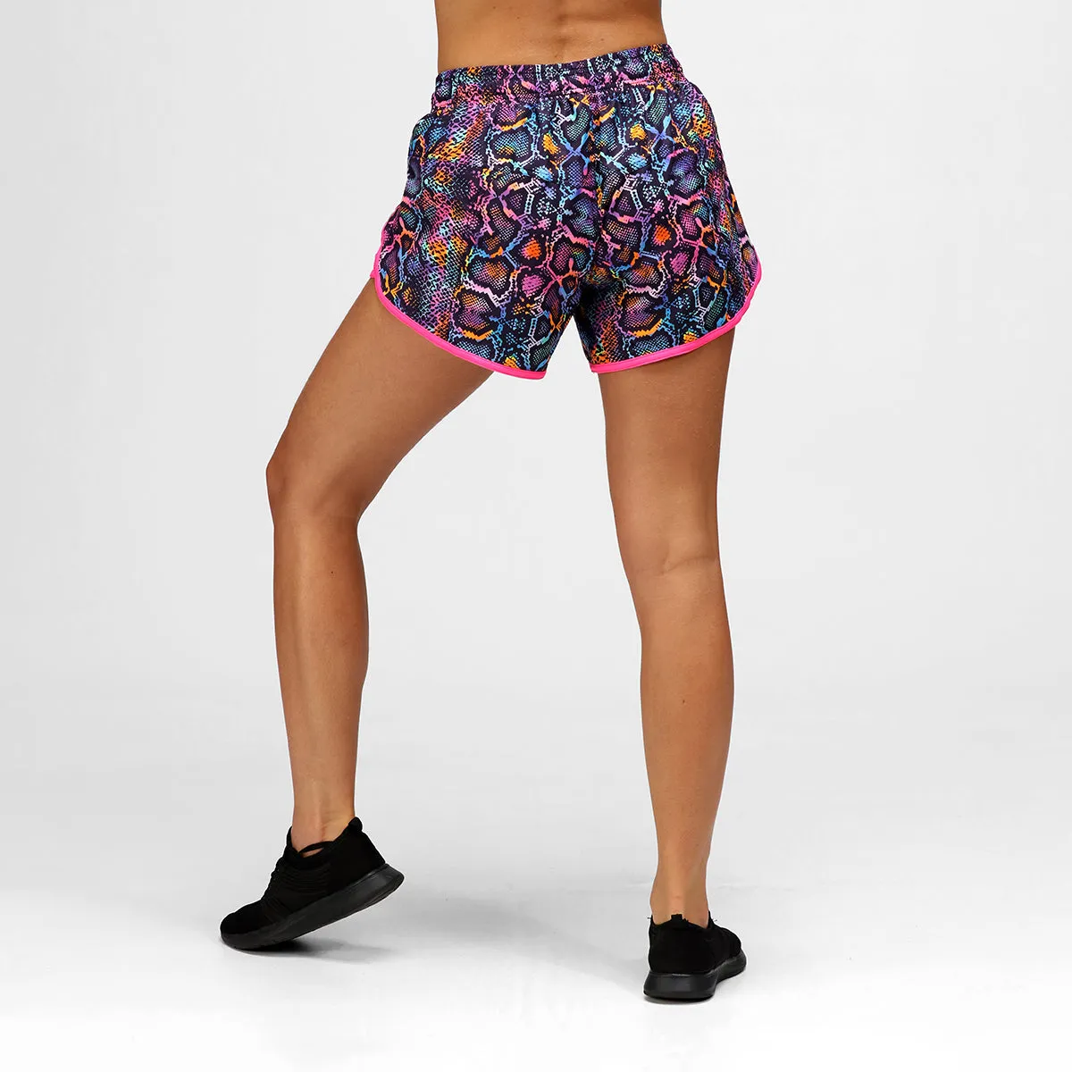 Marbella Snake Loose Fit Workout Shorts