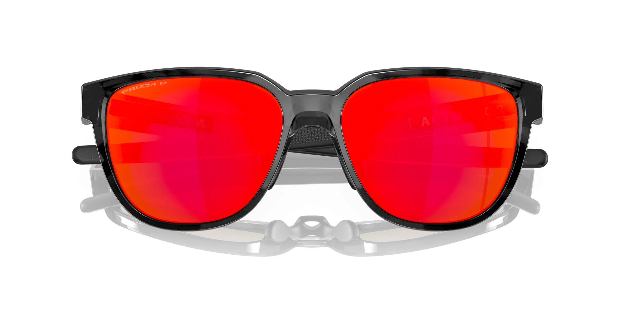 Oakley Actuator Prizm Ruby Polarized Lenses Black Tortoise Frame