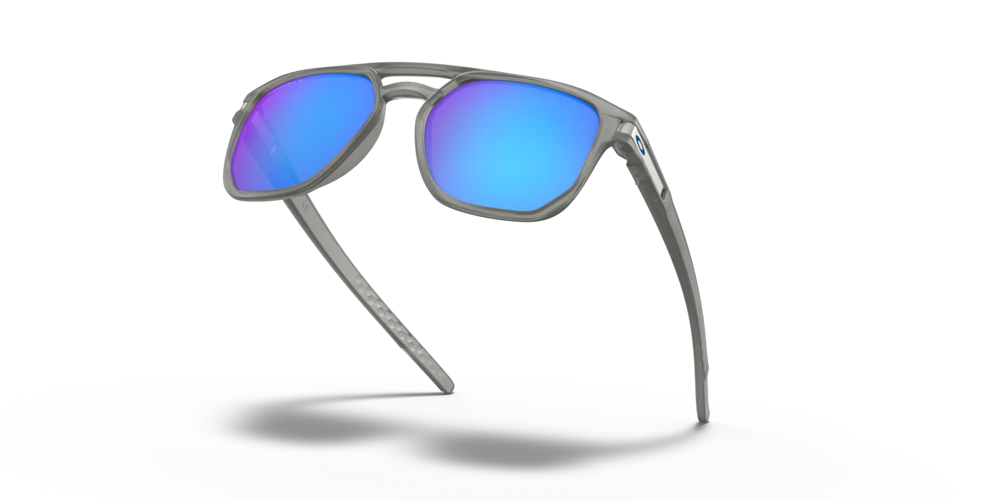 Oakley Latch Beta Prizm Sapphire Polarized Lenses Matte Grey Ink Frame