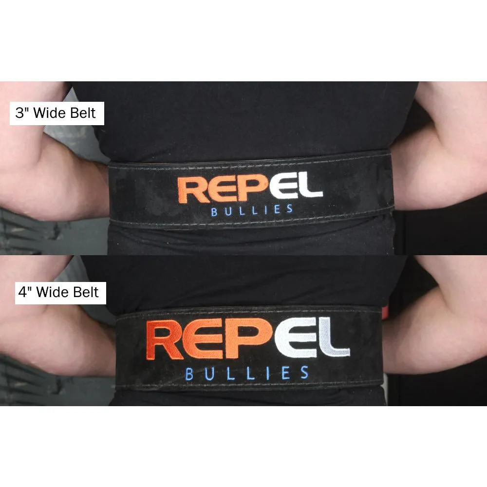 Pioneer Cut™ - Powerlifting Belt - Black Suede