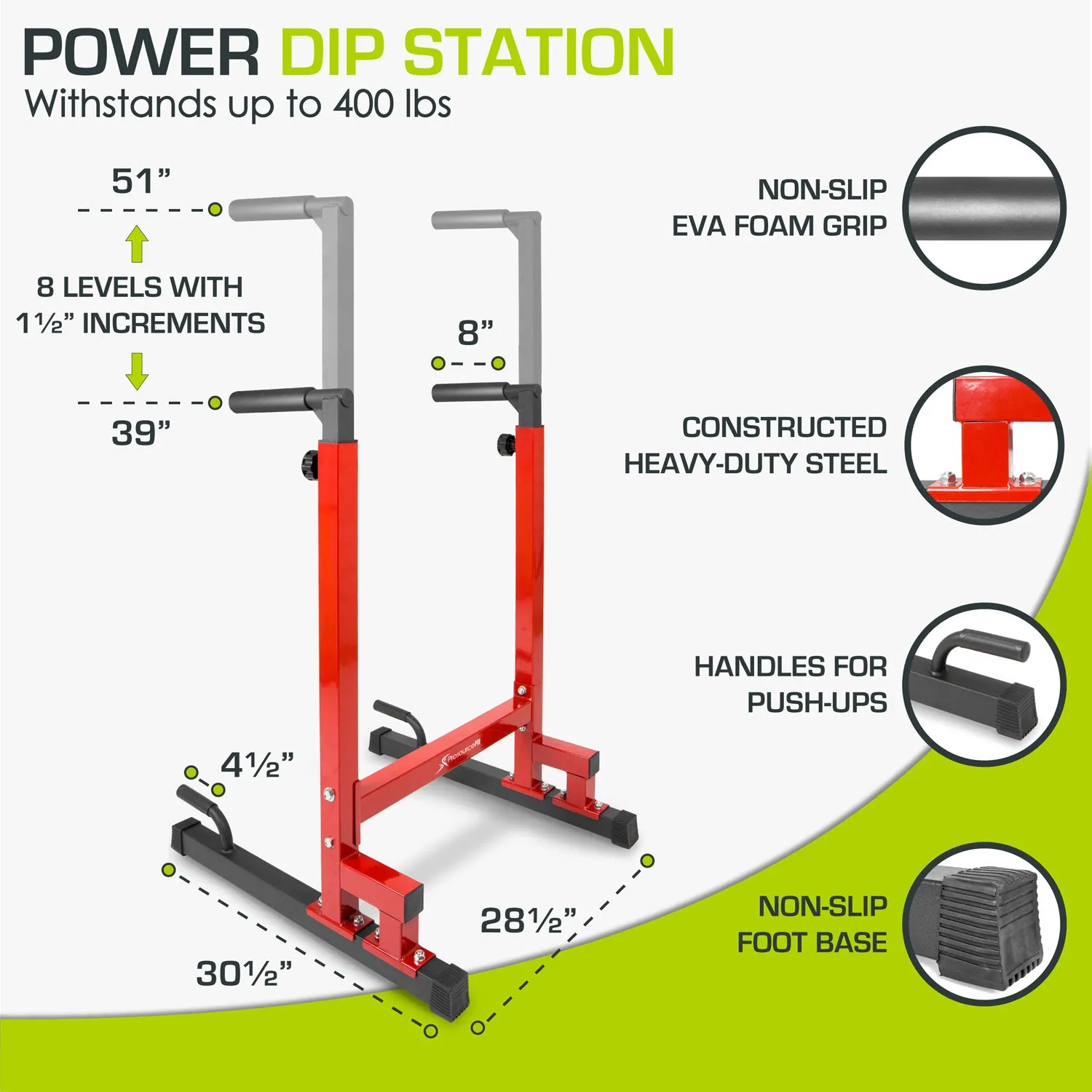 Power Dip Station