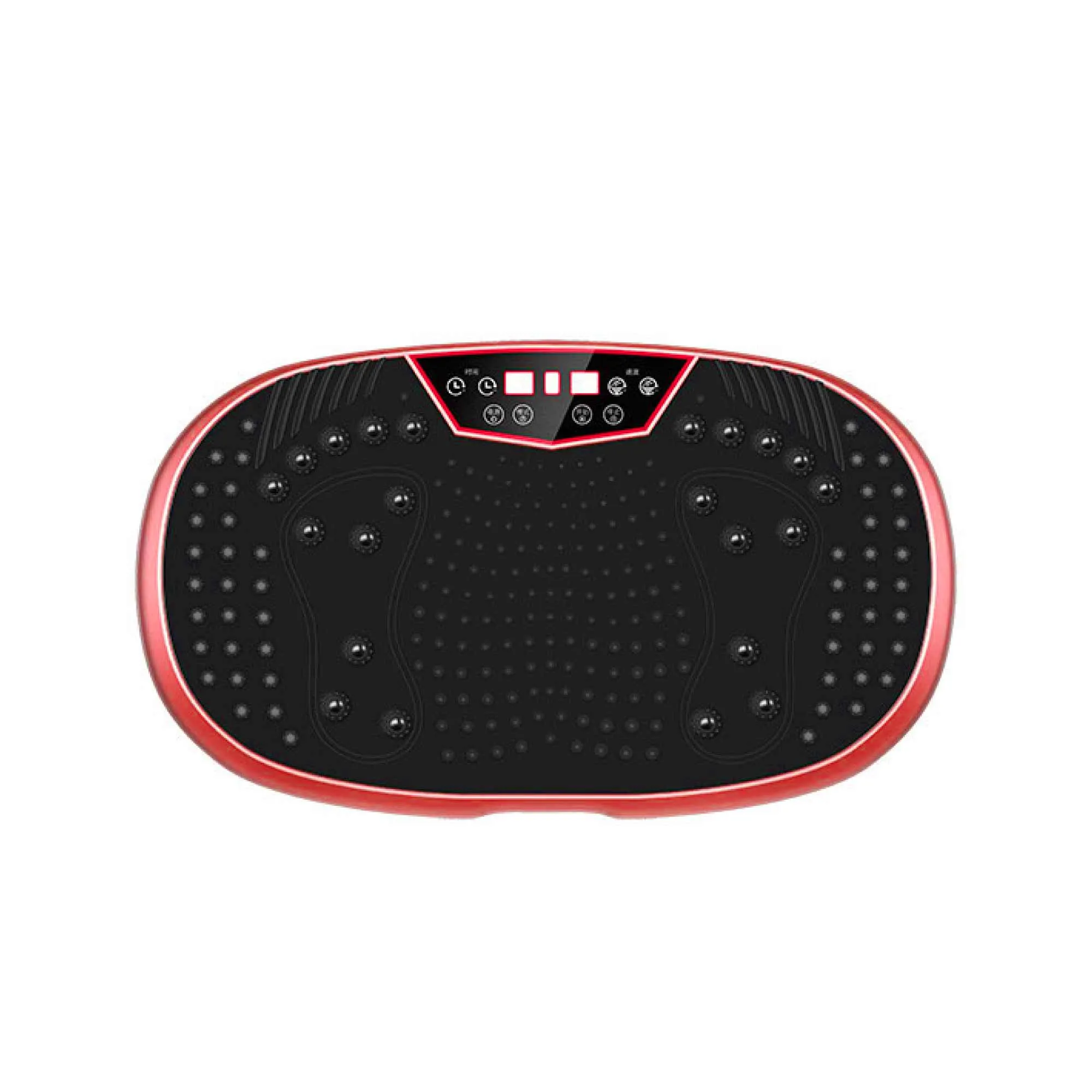 Red Mini Vibration Platform Magnet Therapy Vibrating Machine Exercise Plate