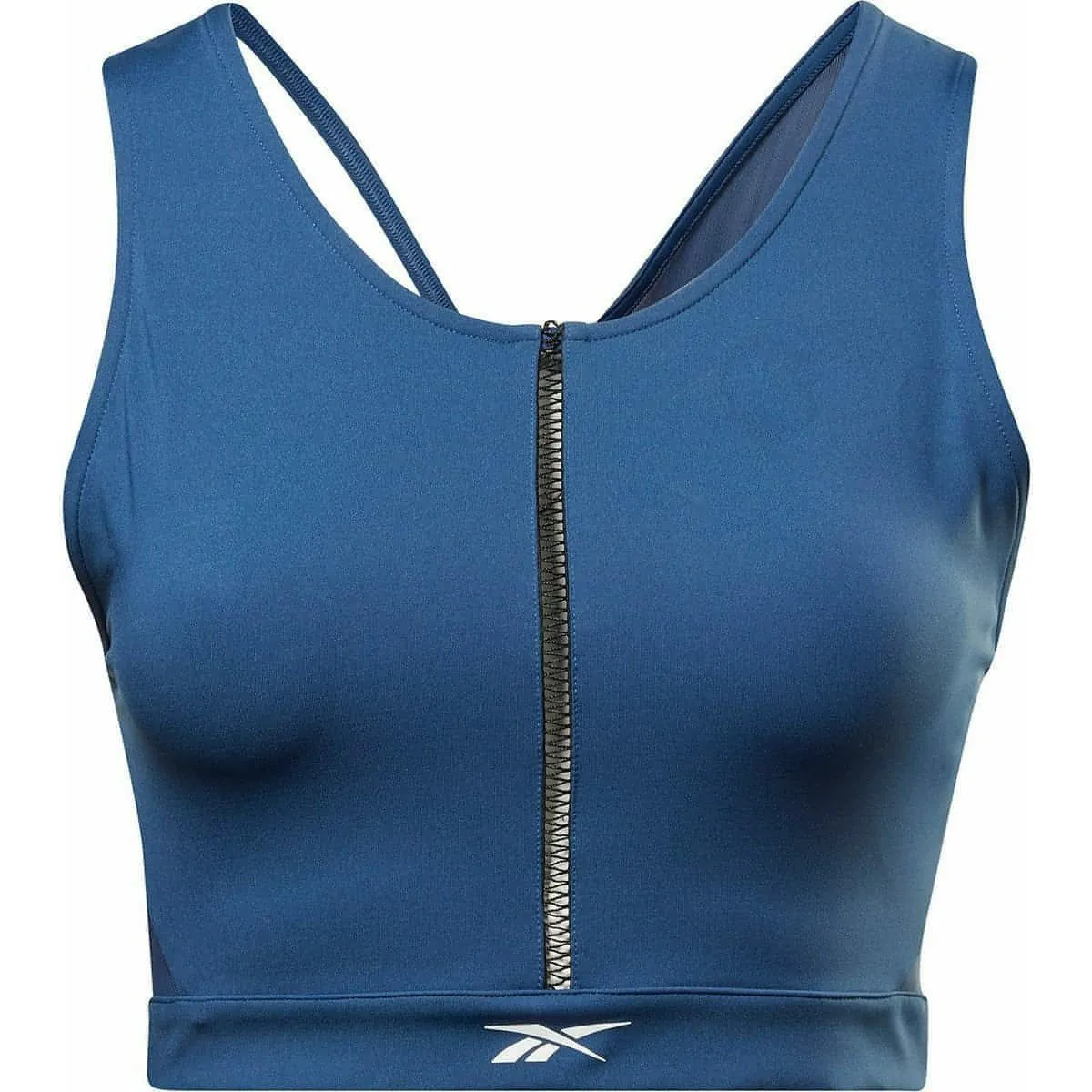 Reebok Lux Perform Womens Training Crop Top - Blue