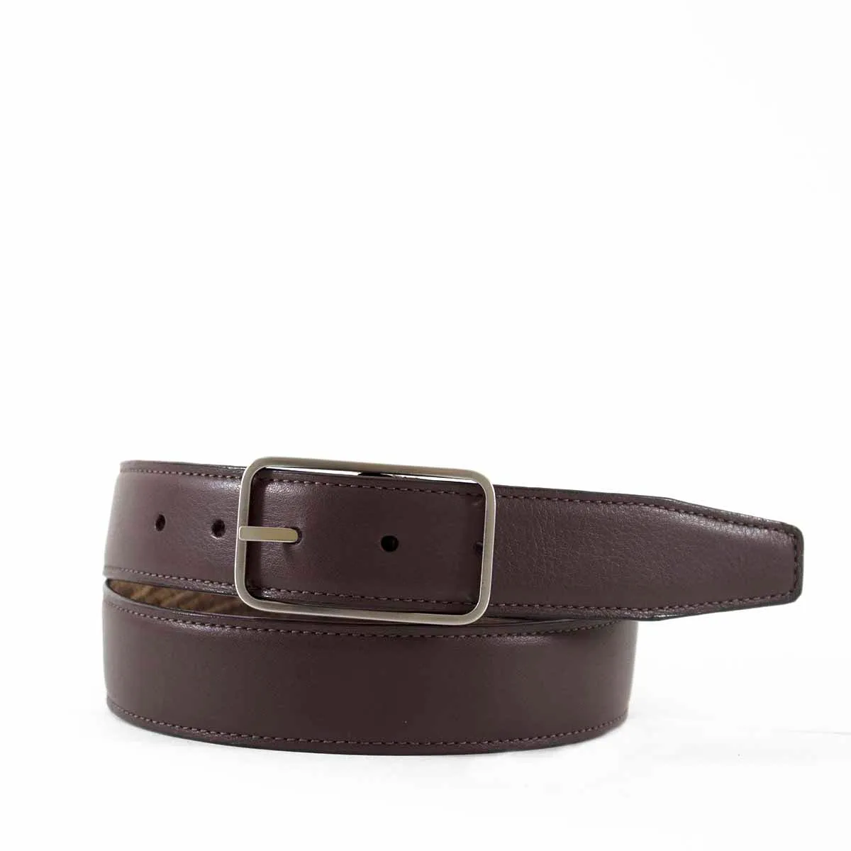 Reversible Burnished Lizard Grain Belt