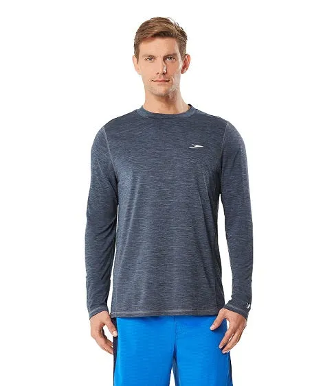 SPEEDO Men's Colorblock Swim Tee