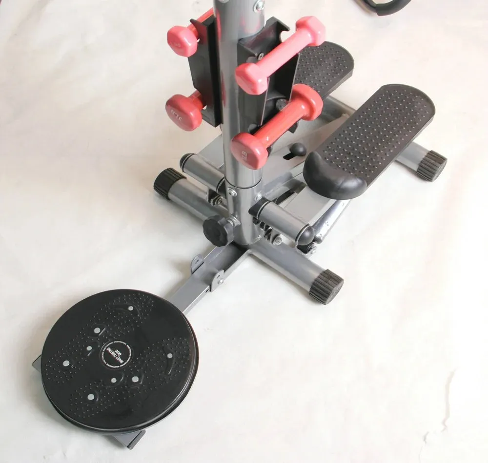 Stepper with Handle |Dumbbells and Twister