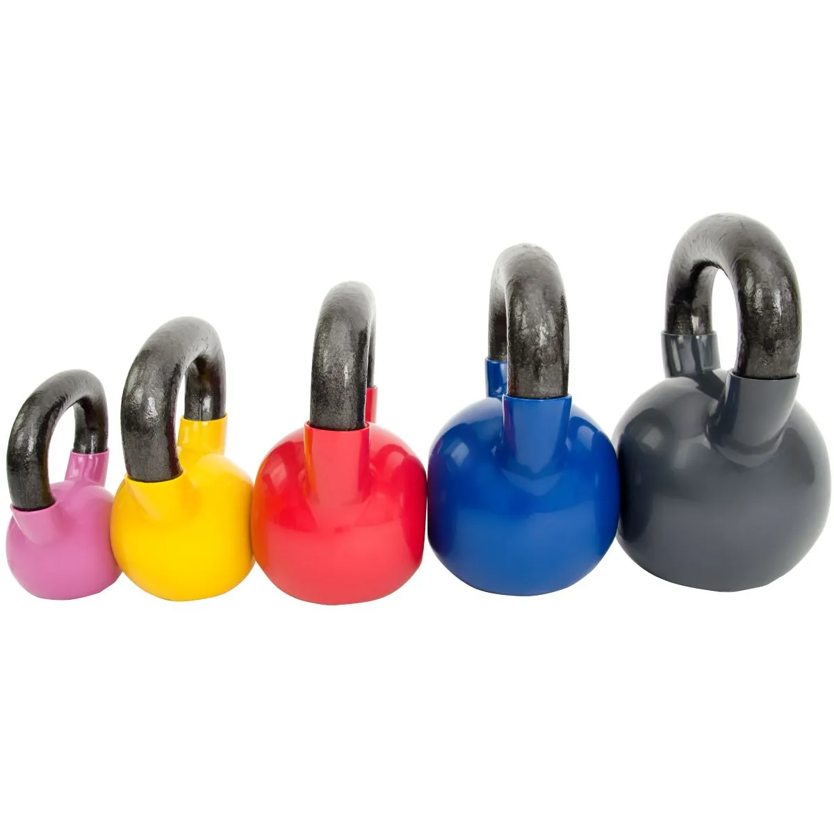 Sunny Strength™ Vinyl Coated Kettle Bells 5 - 25 lbs