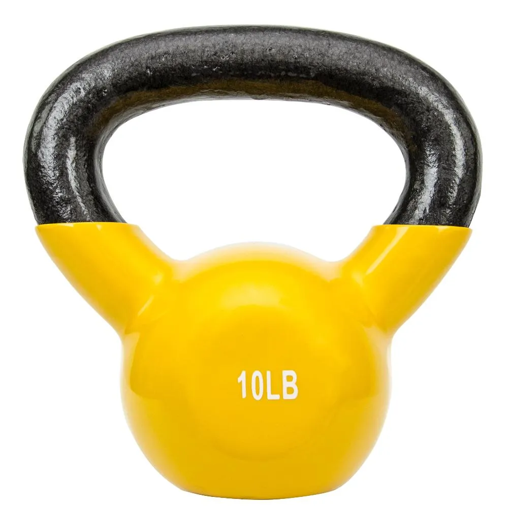 Sunny Strength™ Vinyl Coated Kettle Bells 5 - 25 lbs