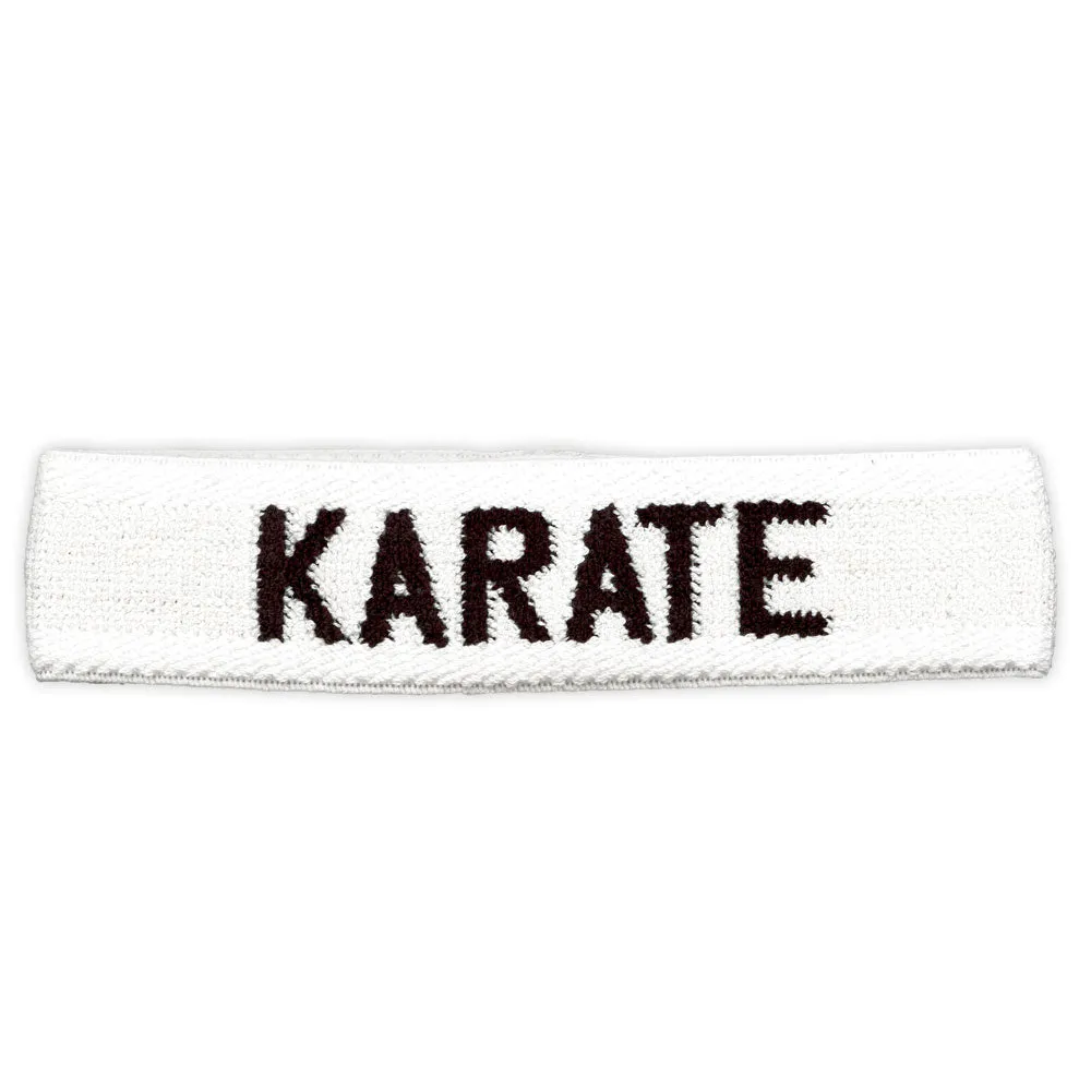 Sweatband - Karate