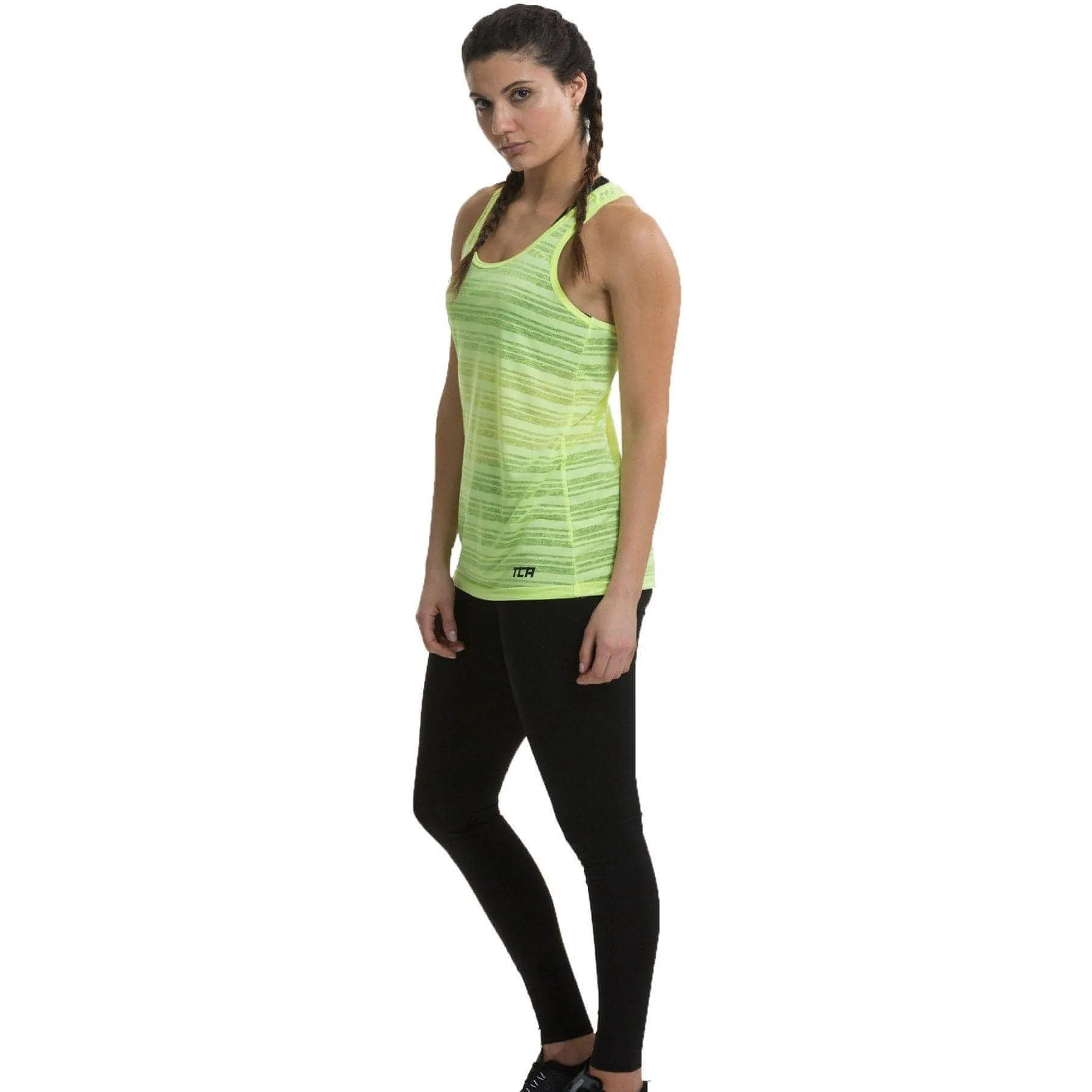 TCA Ultralite Womens Running Vest Tank Top - Yellow