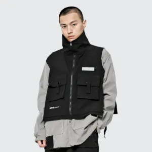 Techwear Zip Up Waistcoat