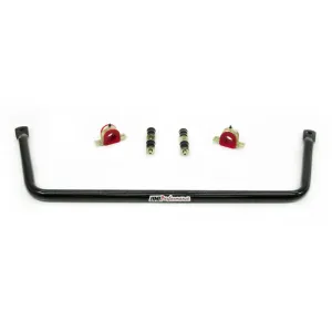 UMI Front Sway Bar - 1-3/8" Diameter - Bushings/End Links - Steel - Black- GM Fullsize Truck 1967-87