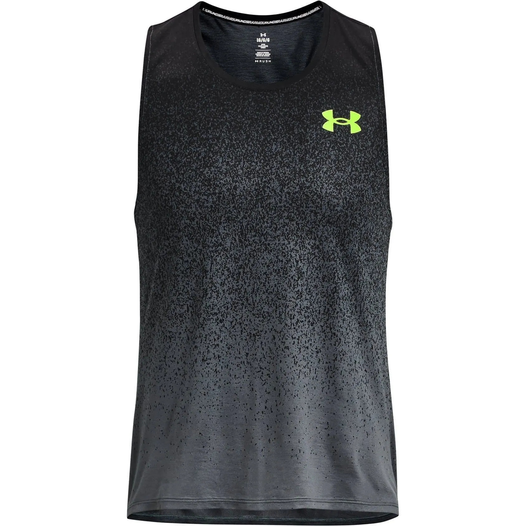 Under Armour Rush Cicada Mens Running Vest - Black