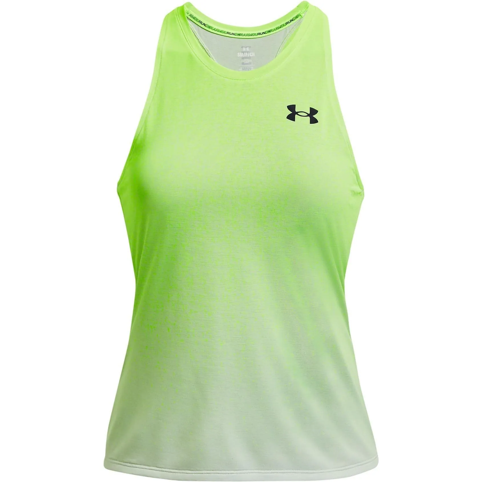 Under Armour Rush Cicada Womens Running Vest Tank Top - Green