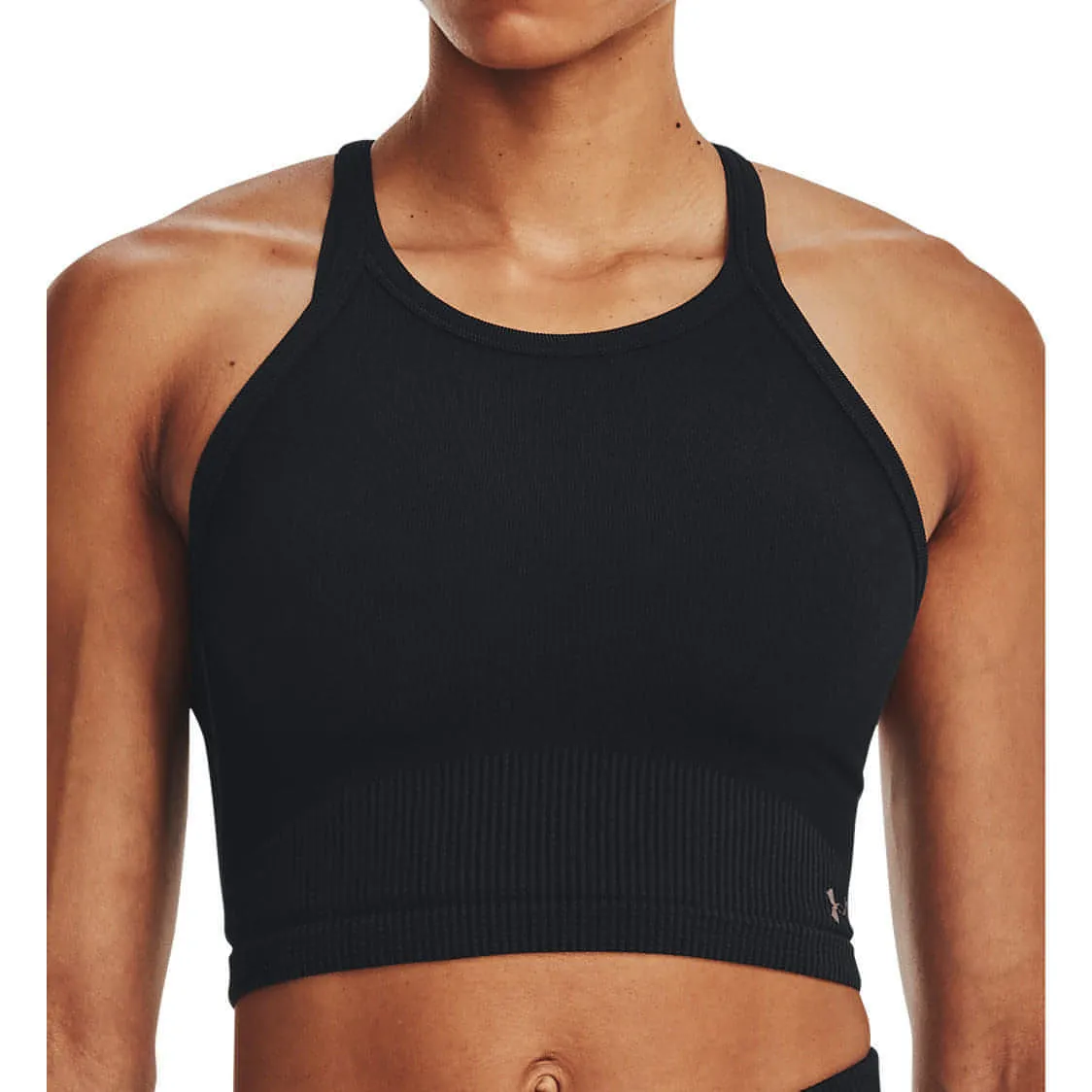 Under Armour Rush Seamless Womens Training Crop Top - Black