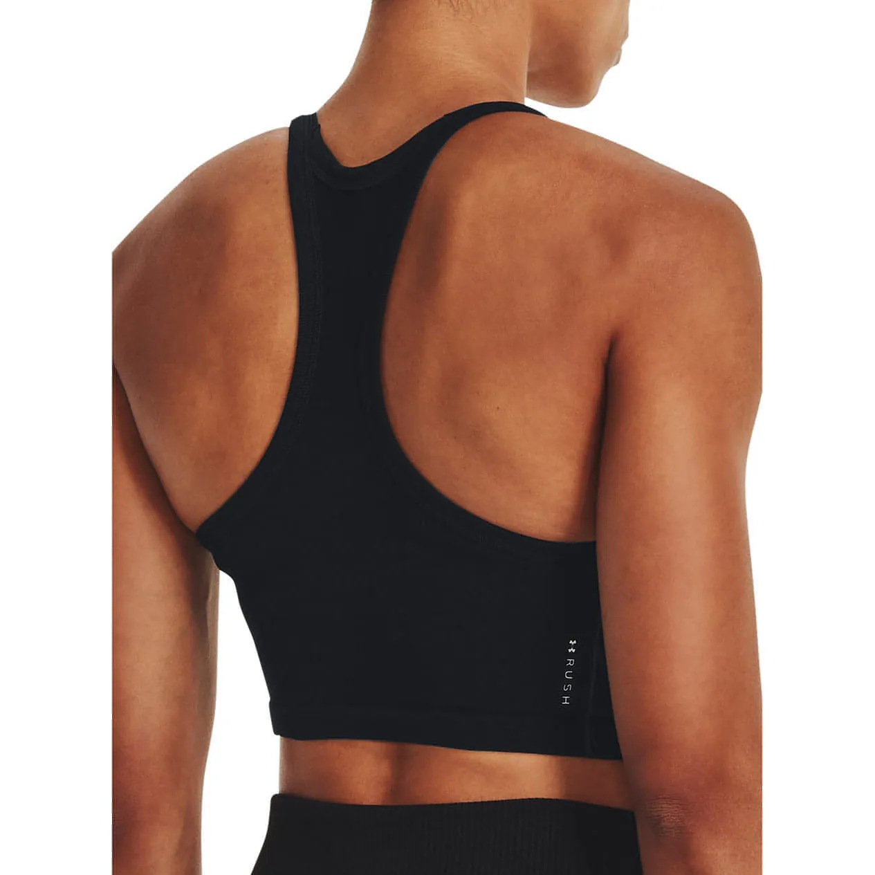 Under Armour Rush Seamless Womens Training Crop Top - Black