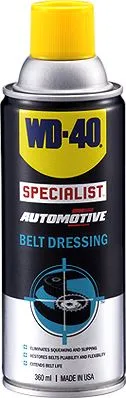 WD40 Specialist Automotive Belt Dressing 360 ml | WD40-A-BD