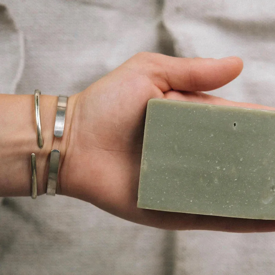 Wylder Naturals - Hemp & Aloe with Spinach Scrub Soap Bar