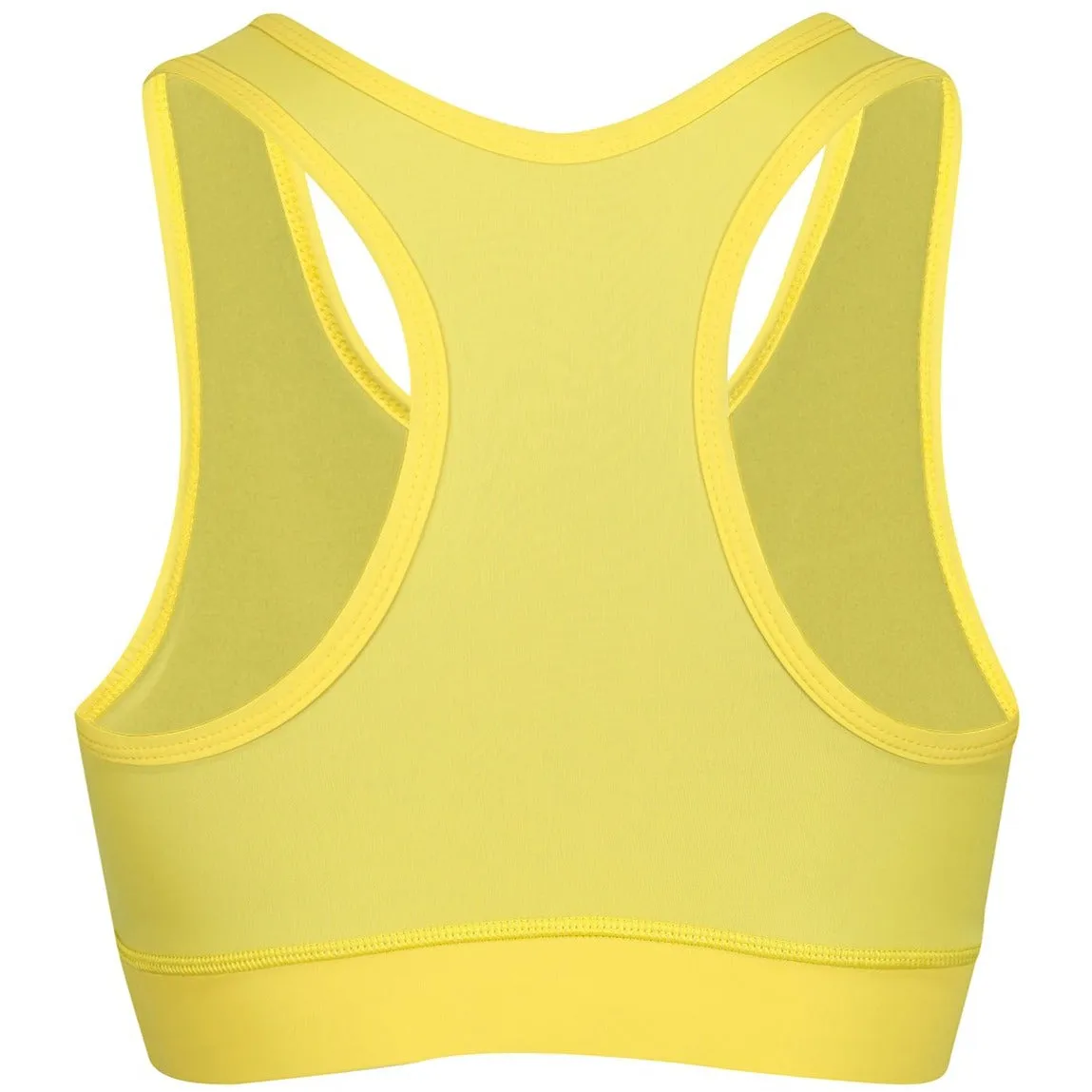 Yellow Racer Back Bra