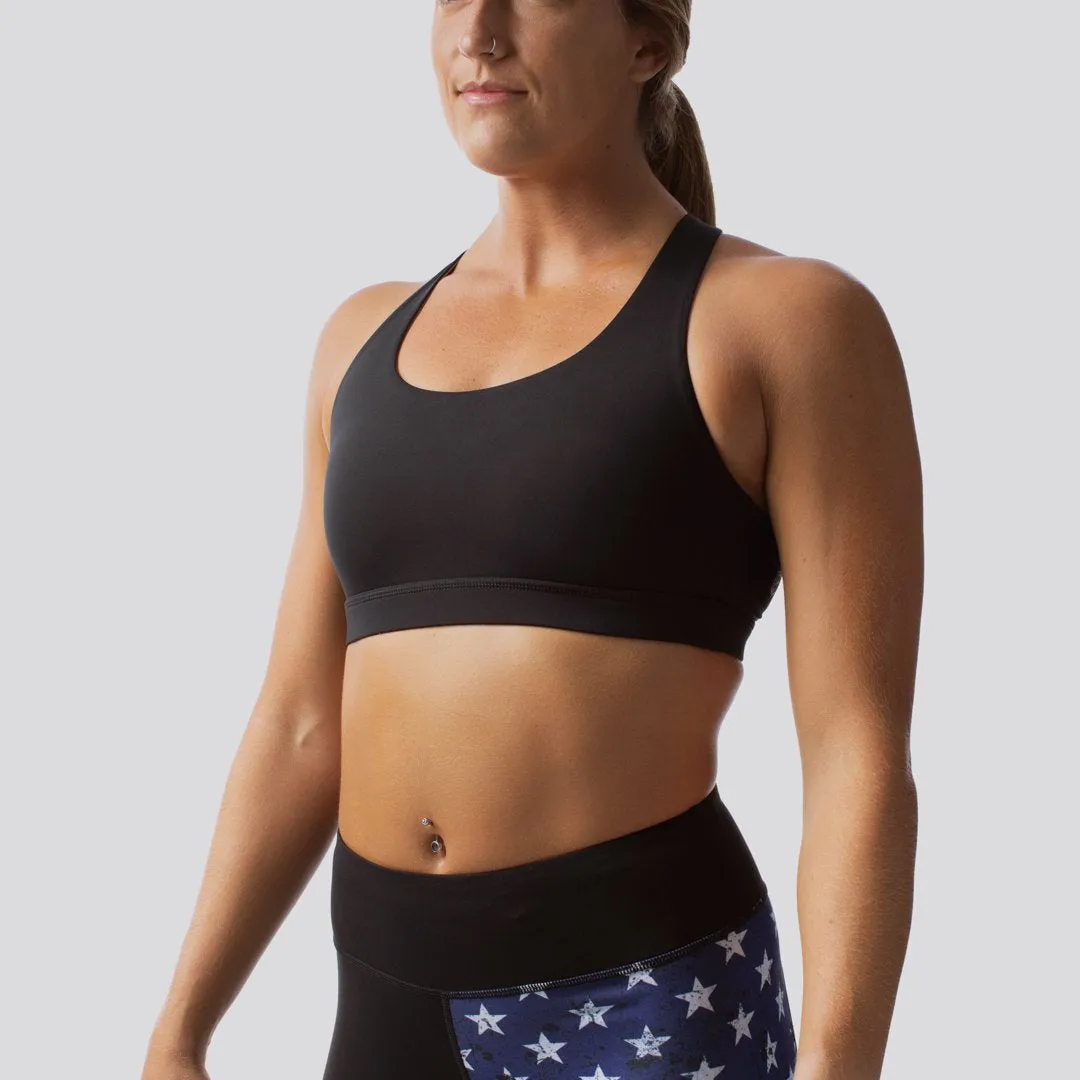 Your Essential Sports Bra (Black)